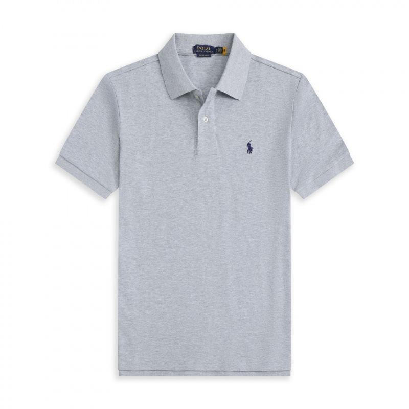 Xiaomalafu Polo Shirt Men's Short-Sleeved Polo Shirt Loose Embroidered Lapel Men's Clothing