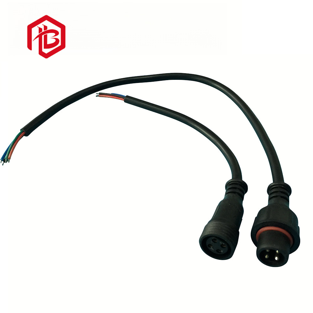 5芯隧道/地铁专用防水插头，黑色交通设备/立交桥装饰防水插头