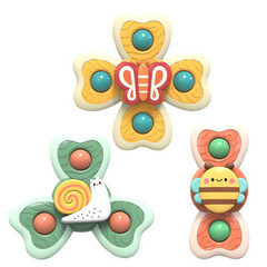 Insect animal sucker spinner baby sucker spinner baby cartoon fidget spinner toy