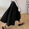 [Song Ming]Big swing skirt Umbrella skirt Spring and summer Paige Retro Show thin Mid length version skirt Q3052