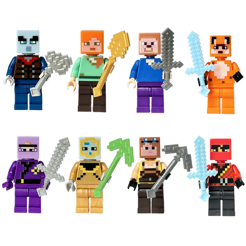 Minecraft 8 models + weapon d models