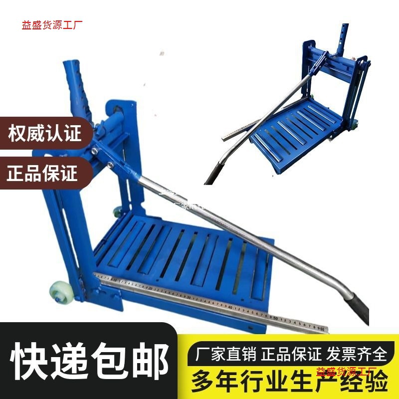 切砖机加气砖手动微调滚筒款加气砖手动轻质砖压砖机泡沫砖切割机