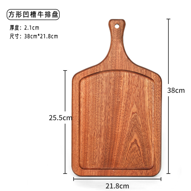 Sapele 홈 손잡이 38*21.8