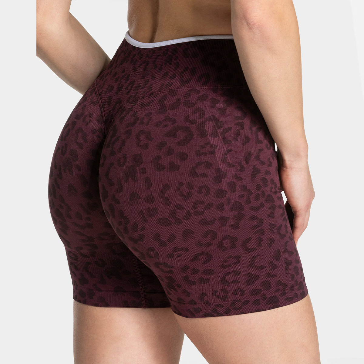Pantalones cortos de yoga transfronterizos, cintura alta, caderas sin costuras, secado rápido, elástico, pantalones cortos apretados, deportivos, corredores, pantalones cortos de fitness