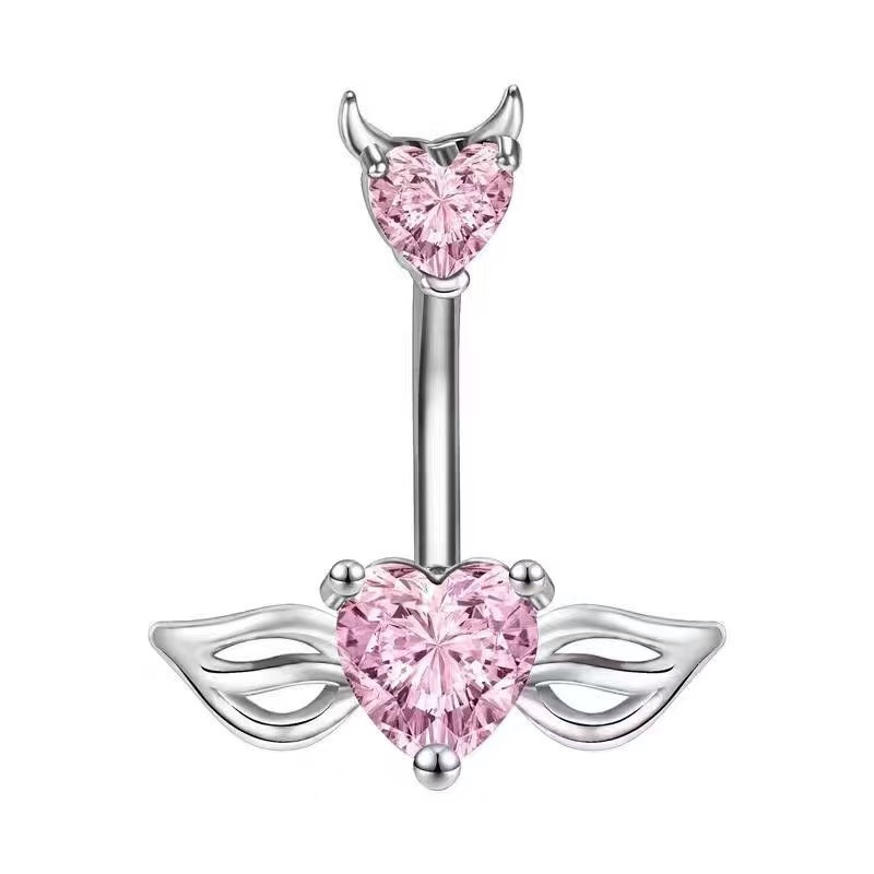 Pointed titanium steel lip stud product view