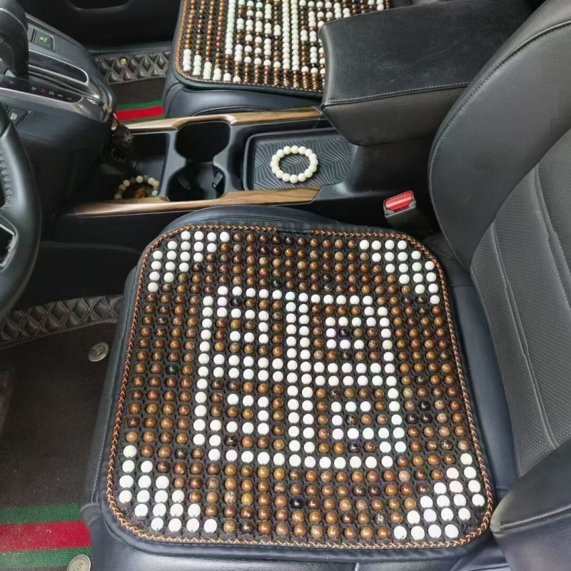 Seat cushion, seat cover — Qìchē Seasons Hand-Woven Bodhi - 3d-mesh-prosperity-and-peace