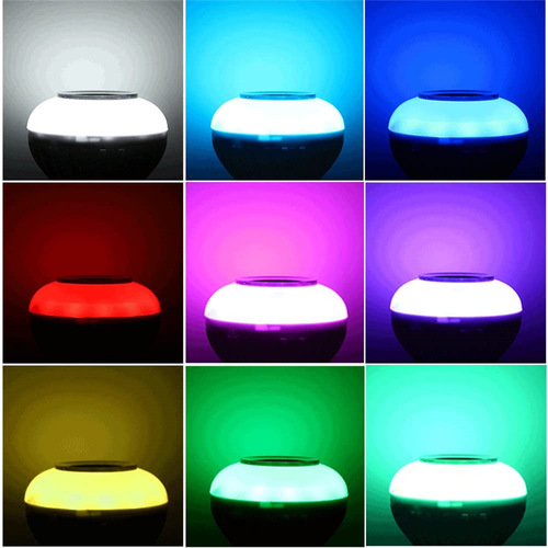 Cross-border hot-selling mobile phone smart wireless remote control Bluetooth music colorful LED bulb E27/B22 head e-commerce product
