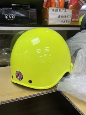 Half Helmet Summer Helmet Sunscreen Electric Motosiklet dəbilqələri - one-size-fits-all-fluorescent-yellow-new-standard-standard-light-tea-lenses