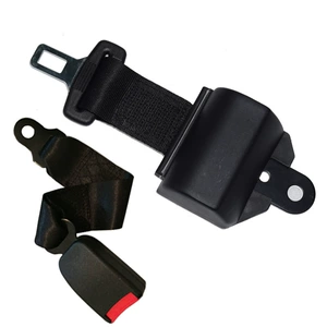 Two-Point Automatic Retractable Seat Belt for Passenger Buses, Forklifts, School Buses and Cars Including Self-Locking Two-Point Seat Belts