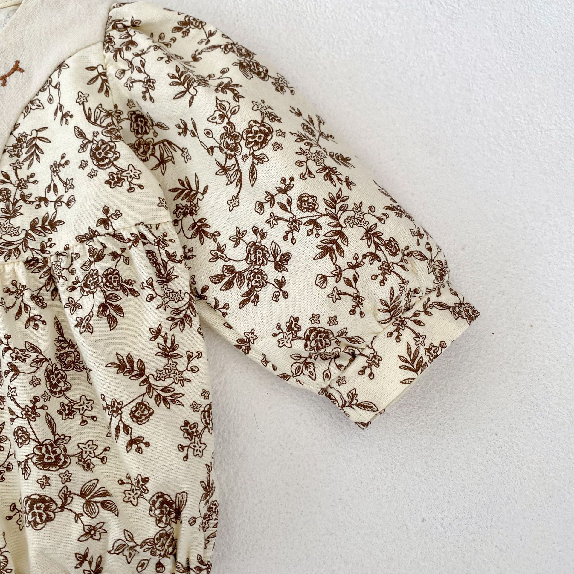 Clothing for infants young children aged 0-2 years old, long sleeved hoodie, 2024 spring and autumn printed patchwork_voghion.com