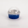 Sapphire blue + round high cover