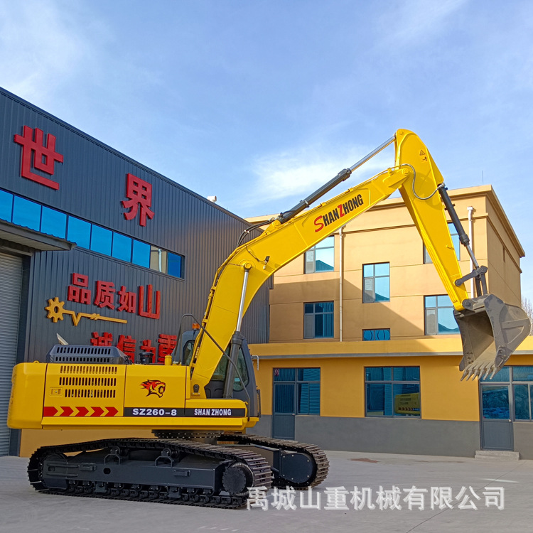 260型挖掘机 履带式挖机 进口配置 性能稳定 山东源头厂家