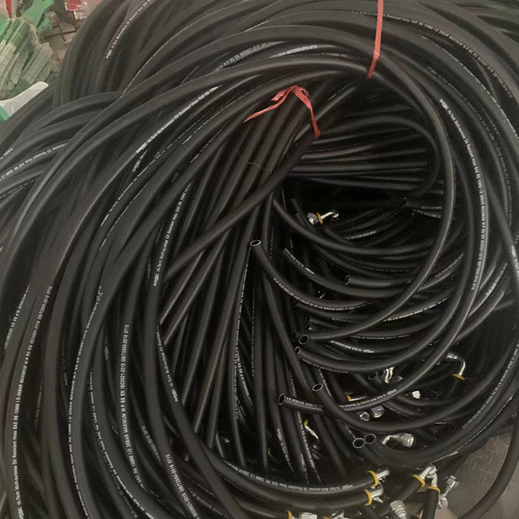 防腐蚀液压油管总成 鑫泽 钢丝缠绕编织高压胶管