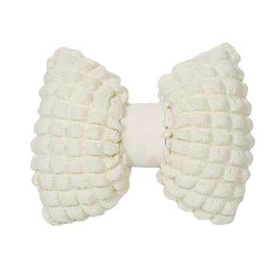 Car Headrest Neck Pillow Puff Car Seat Breathable Comfortable Headrest Internet Popular Car Interior Supplies Women (Other Automotive Interior Supplies) - buff-headrest-beige