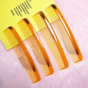 Wholesale Half-Month Not Easy to Break Double-Sided Combing Hairdressing Thickened Dual-Use Cheap Household Comb Durable Electric Hairdressing Straight Hair