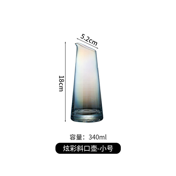 Glass wine dispenser, 340 ml