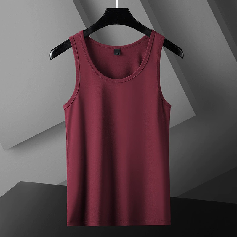 Летний спортивный топ из ледяного шелка, быстросохнущий, без рукавов, для фитнеса, от производителя.
