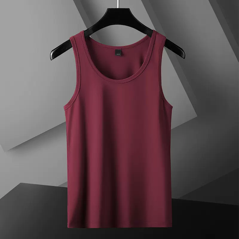 源头厂家冰丝感背心夏季健身跨栏速干男无袖t恤运动男士薄款坎肩