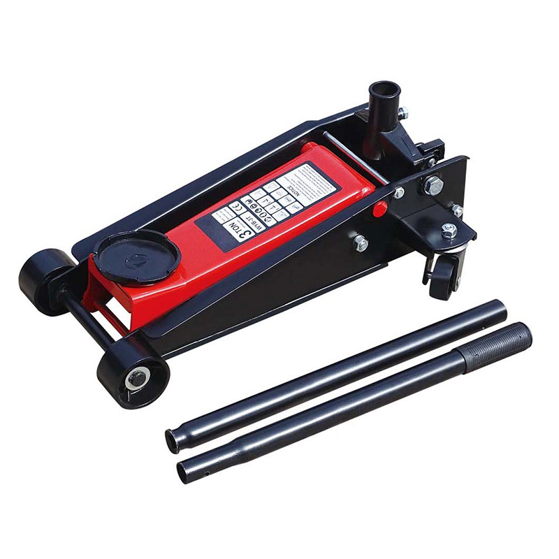 Gato hidráulico horizontal de 2T y 4T de presión de aceite para coches, cambio de neumáticos, carga pequeña, reparación de automóviles de 3 toneladas, SUV todoterreno, sedán, de manivela