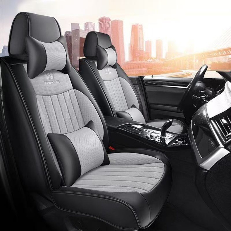 2025 All-Season Universal Seat Cushion Full Coverage Car Seat Pad Nappa Leather Seat Cover Specially Designed for Cross-Border Hot Sales