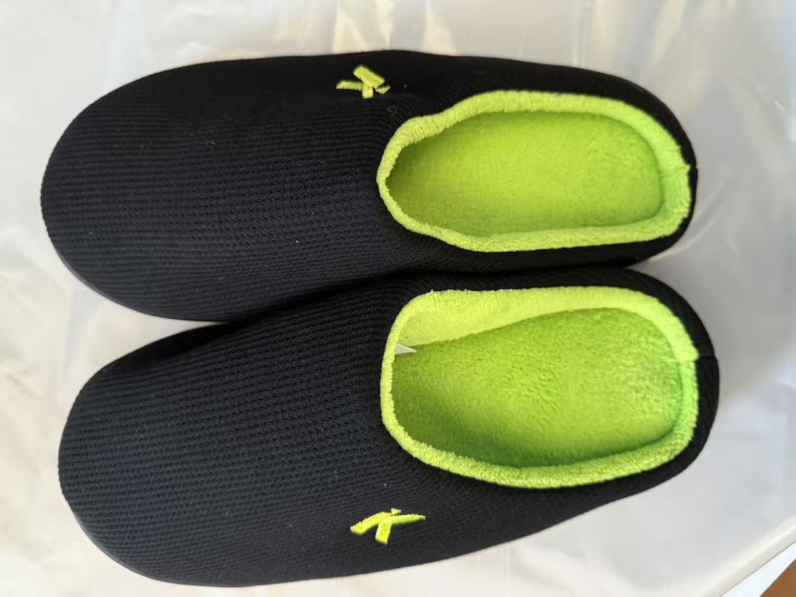 En stock fama pie BSCI gel de rebote lento gel esponja de memoria SEDEX-Zapatillas de algodón complejo resistente a pasos TPR undefined