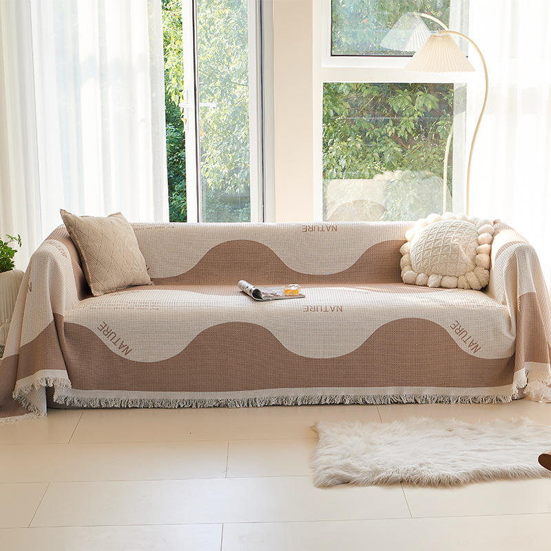 Cubresofá universal de lujo ligero, estilo nórdico, para todas las estaciones - Mayorista