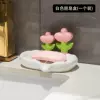 White soap holder, 1 pieces