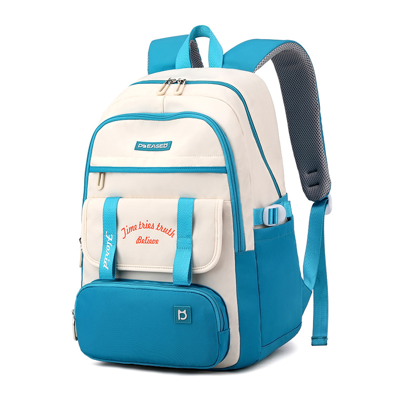 2023 nuevo estudiante de secundaria de alta calidad mochila simple estilo ins chica estudiante de secundaria mochila juvenil transfronteriza