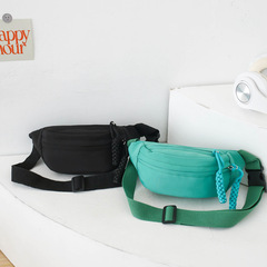 Korean-style children's bag trendy baby candy solid color mini crossbody bag casual versatile girls' breast bag slim wallet