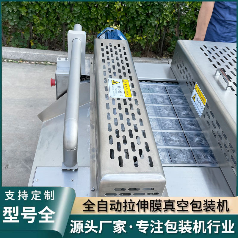 螺蛳粉配料包拉伸膜真空包装机 油炸花生米麻辣花生米真空包装机