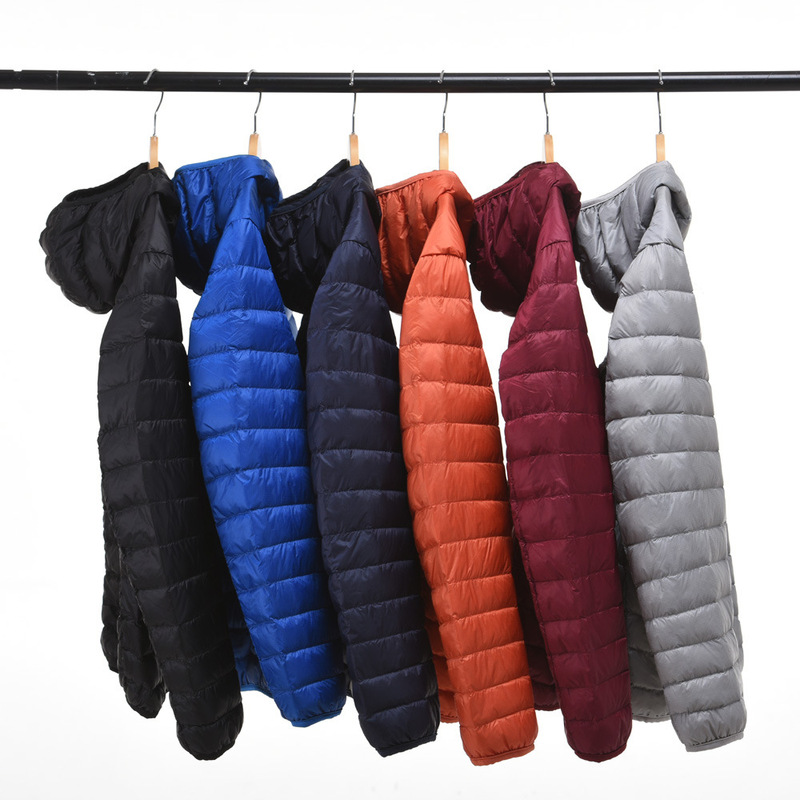 2023 Autumn and Winter New Men's Lightweight Hooded Down Jacket Warm Fashion Short Casual Portable Down Jacket for Men 2023 Autumn and Winter New Men's Lightweight Hooded Down Jacket Warm Fashion Short Casual Portable Down Jacket for Men