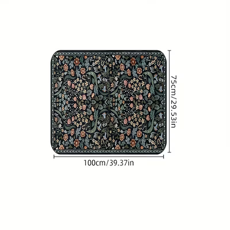 Crystal velvet car trunk mat, wear-resistant, cross-border Amazon dust-proof mat, water-absorbent, dirt-resistant, easy to maintain, wholesale