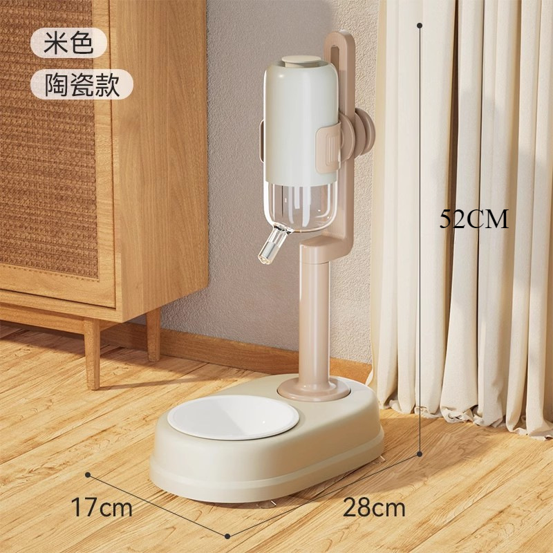 이브 화이트 세라믹 모델 [물통 분리 가능, 단독 케이지 거치 가능]