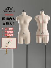 立体裁剪女内衣国标84分腿可插针半身模特架服装设计打版立裁人台