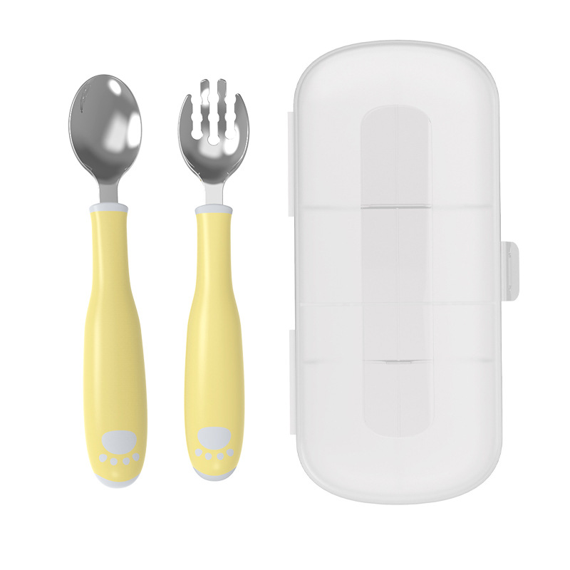 노란색 보관 상자