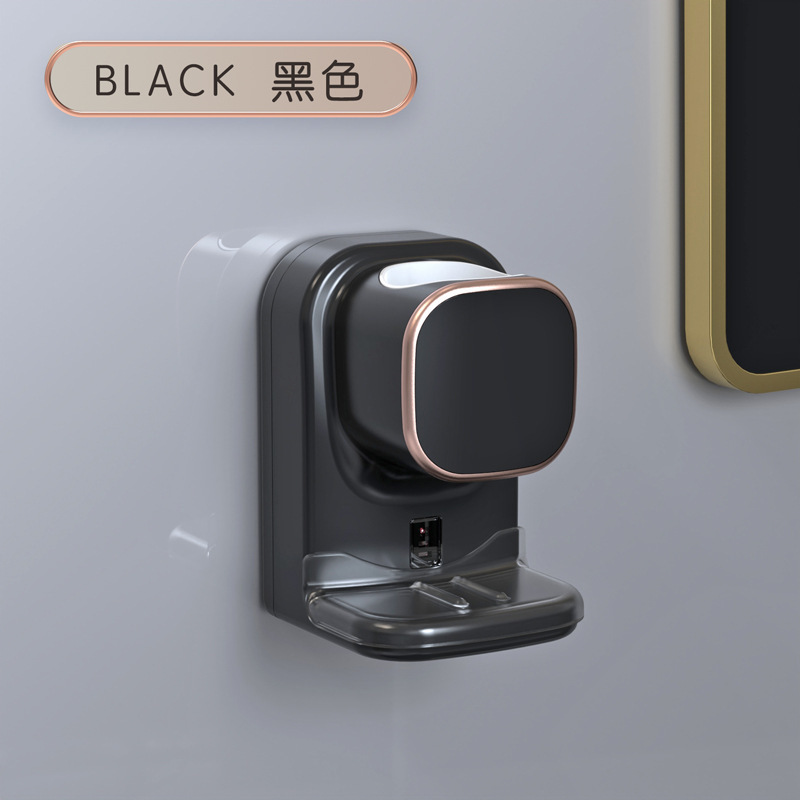 自動誘導歯磨き粉神器浴室穴なし壁掛け怠け者電動歯磨き粉センサー歯ブラシ棚|undefined