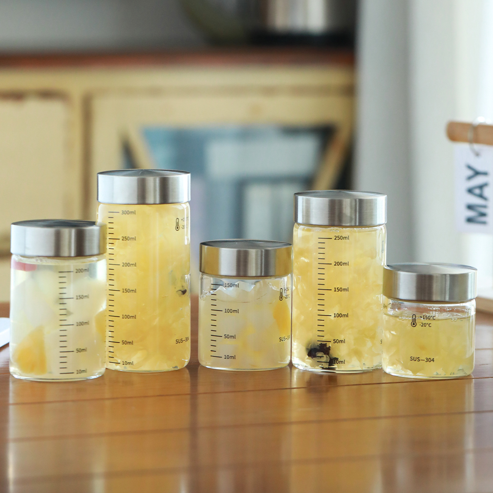 中药分装瓶可蒸煮家用玻璃密封罐罐子药液储存便携空瓶子厂家批发