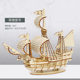 Gothenburg model assembled aircraft carrier building blocks 3d jigsaw puzzle hand-assembled boys toy stall wholesale