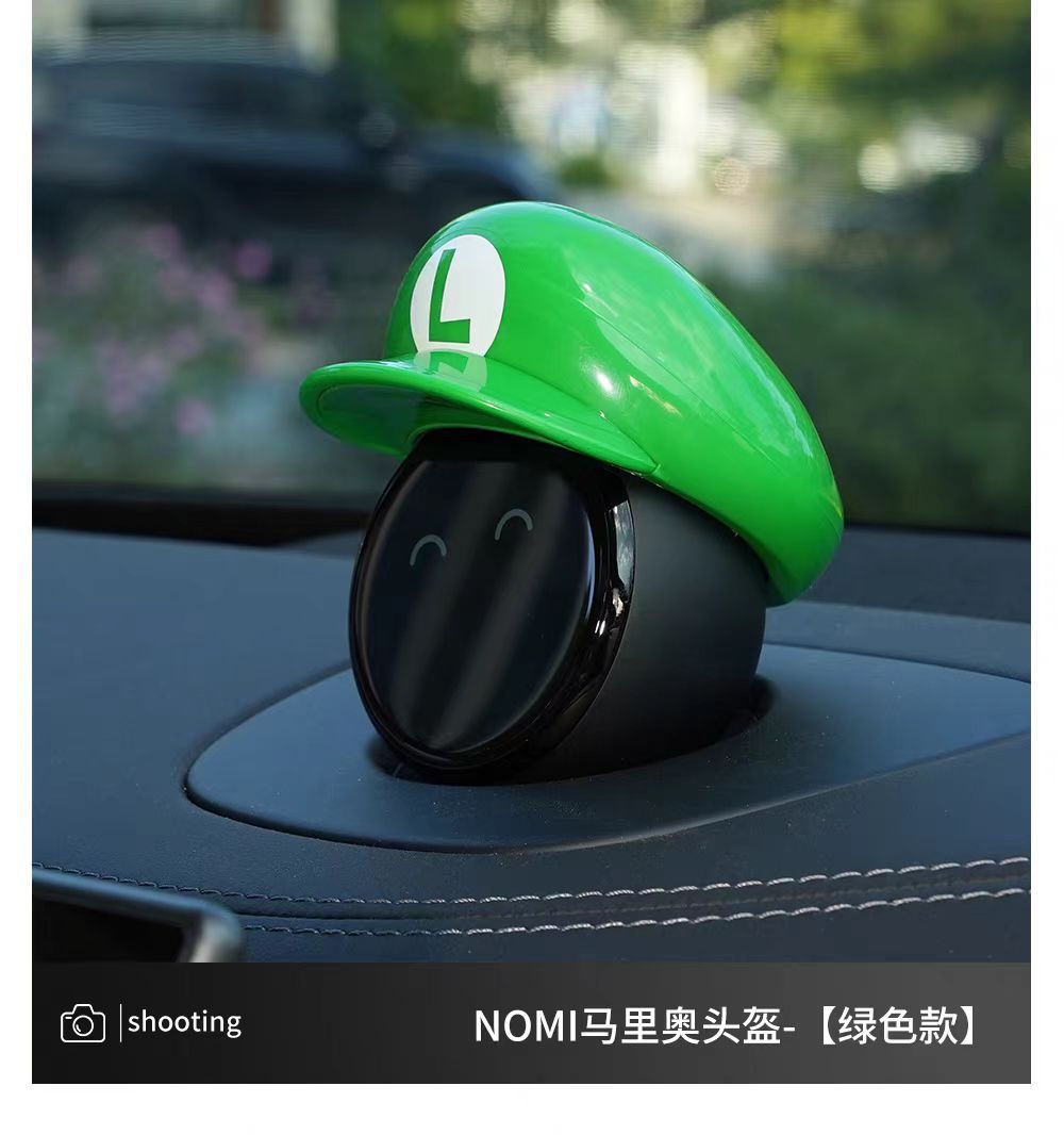 Suitable for all NIO NIMO hats Super Mario helmet personality decoration car interior modification accessories