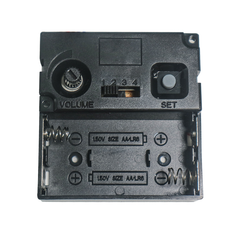 Venta caliente 4x4 Westminster templo caja de música con altavoz 12888 swing reloj movimiento reloj piezas de reloj traje