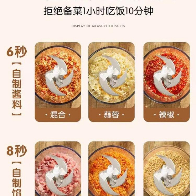 Xinfeijia 業務用肉グラインダー多機能電気小型調理機栄養補助食品機械肉詰め餃子ミンチ野菜機械|undefined