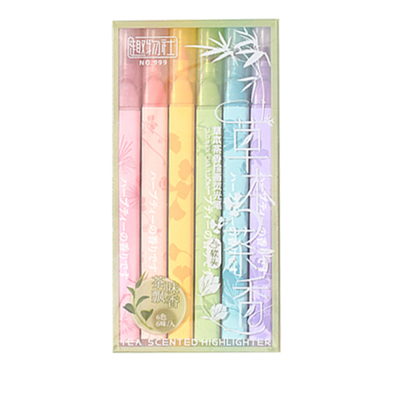 Bolígrafos creativos para estudiantes, herramientas de pintura de protección ocular, resaltadores, marcas de bolígrafos clave, venta al por mayor para estudiantes de primaria