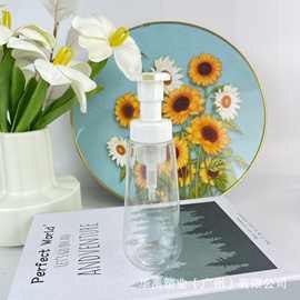 厂家沐浴露PET洗护洗手液120ml洗面奶乳液分装瓶精华分装洗发水瓶