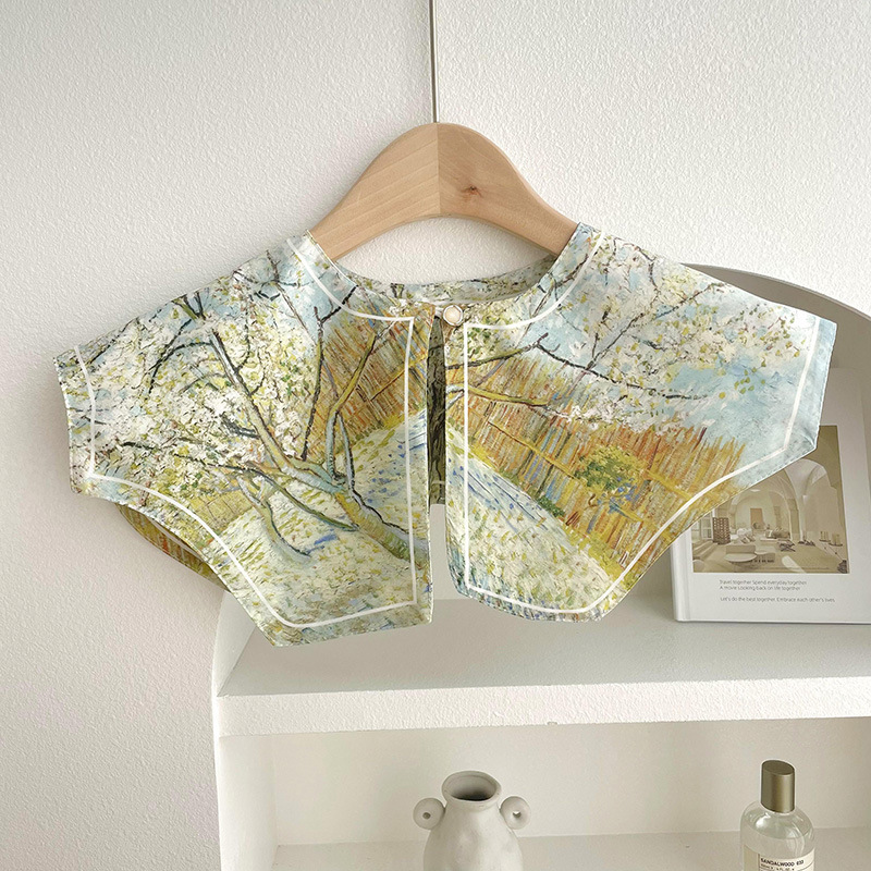 Nuevo chal protector solar de verano de las mujeres al aire libre con aire acondicionado decoración de la habitación chaleco de protección del cuello pequeña bufanda falsa bufanda anudada