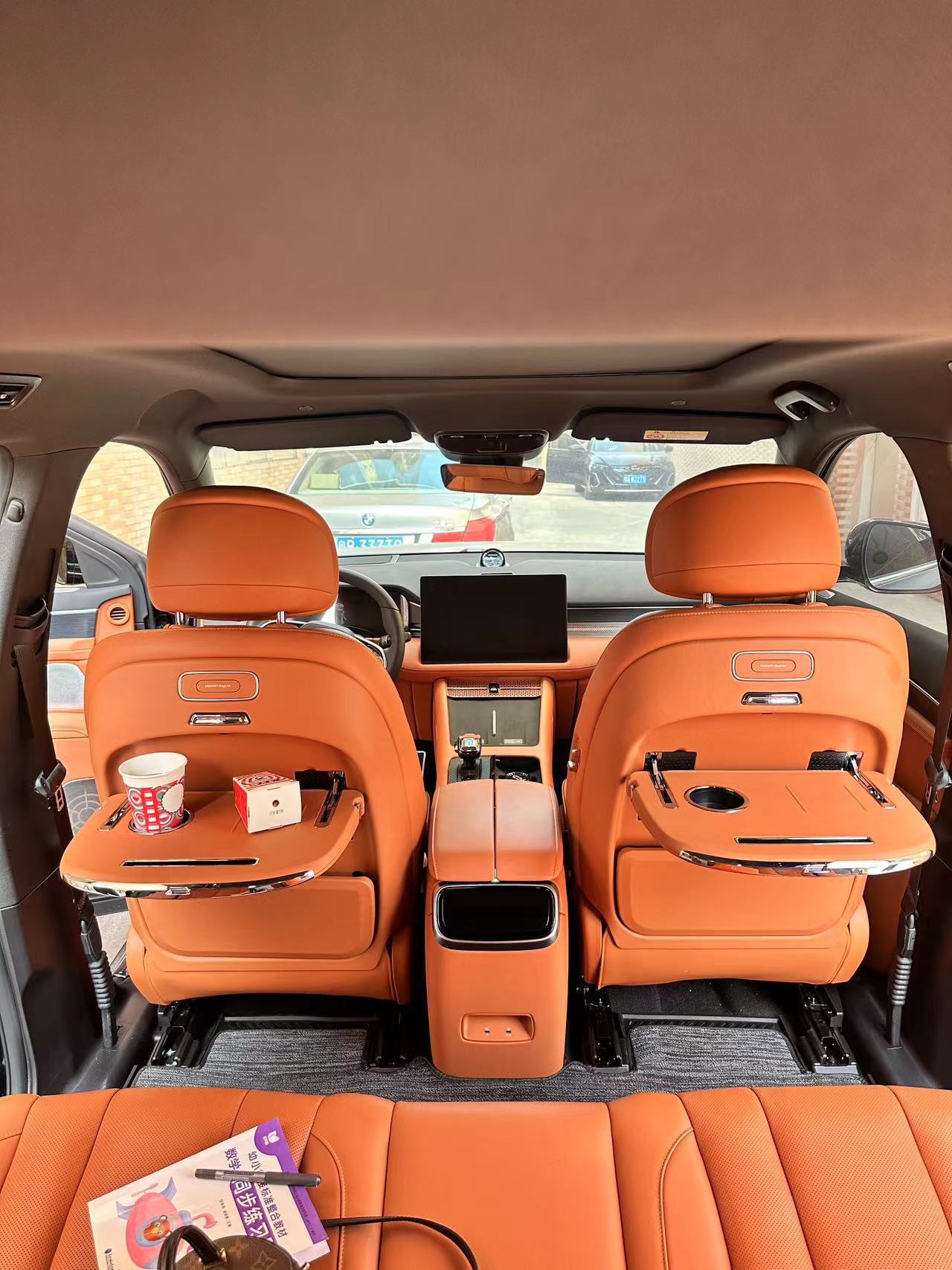 High-End Car Rear Seat Aviation Folding Table, Special Car-Specific Small Table Board, 2026 New Model Small Table Board
