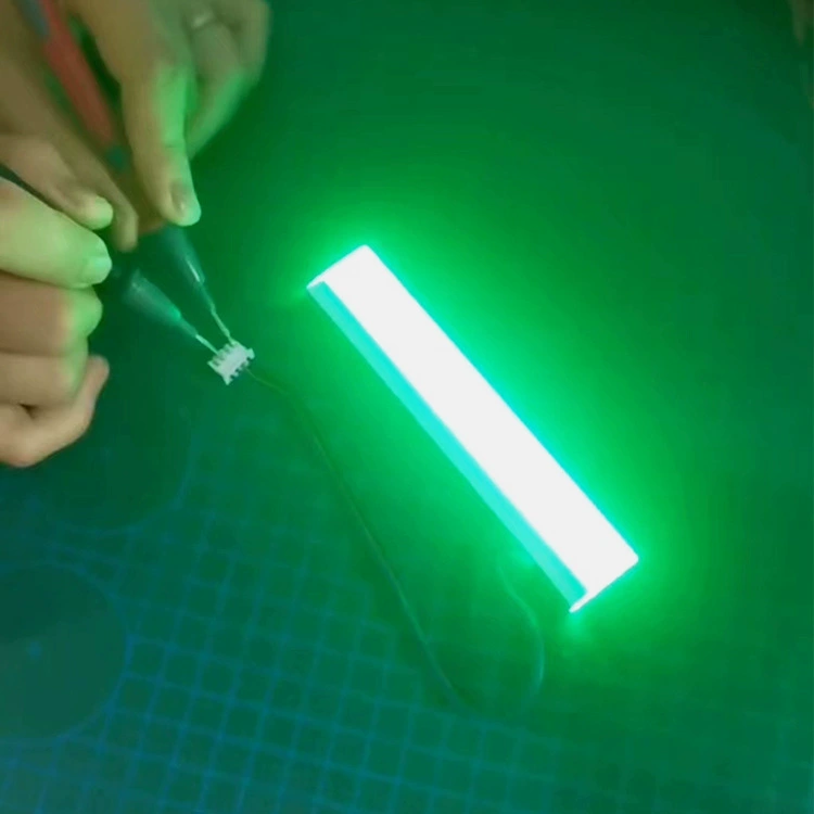 Обработка красочной беспроводной зарядки подсветки платы зарядки модуля электронного дисплея источник подсветки лазерная светящаяся задняя панель света