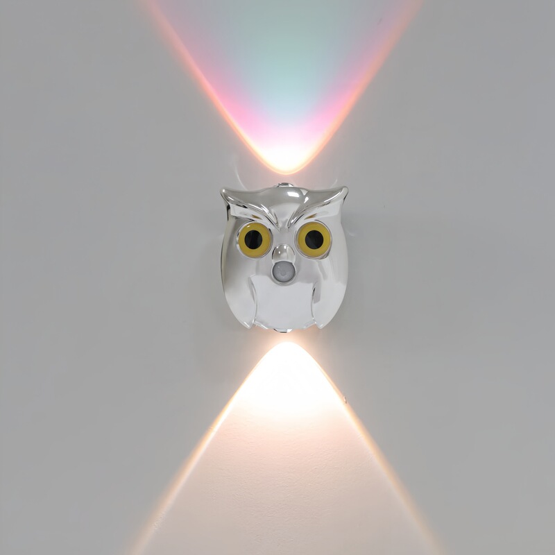 猫头鹰智能夜灯充电款运动感应灯人来即亮人走灯灭氛围感过道壁灯|undefined