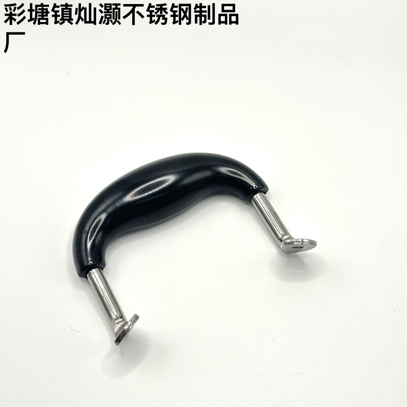 不锈钢电木锅耳三划耳 五金制品锅配件 锅把手锅耳 通用厨房配件|undefined