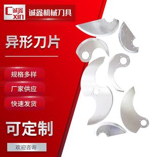 Food Machinery Blade Special-Shaped Blade Stainless Steel Serrated Non-Standard Blade Curved Strip Manufacturer Custom Processing
