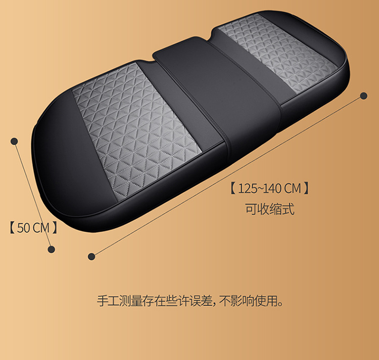 Cross-border generation wholesale perforated leather car seat cushion all-inclusive four-season universal 3D breathable non-slip seat cover